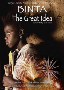 Binta y la gran idea cartel poster binta and the great idea