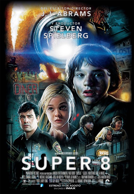 super 8 cartel poster pelicula
