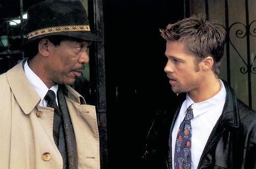 Seven (Morgan Freeman y Brad Pitt)